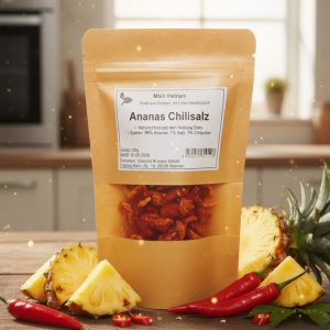Soft Ananas mit Chilisalz - Premium Qualität - Standbeutel 100g