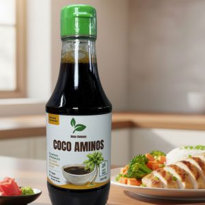 🌿 Kokos Aminos Würzsauce – Milder Ersatz für Sojasauce