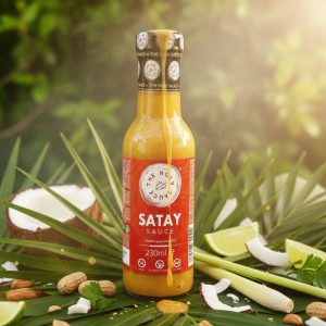 🥜 Erdnuss-Satay-Sauce – 100 % Vegan | 230 ml