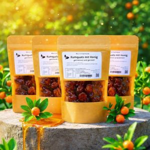 Kumquats mit Honig Vorteilspack (4 × 100 g)